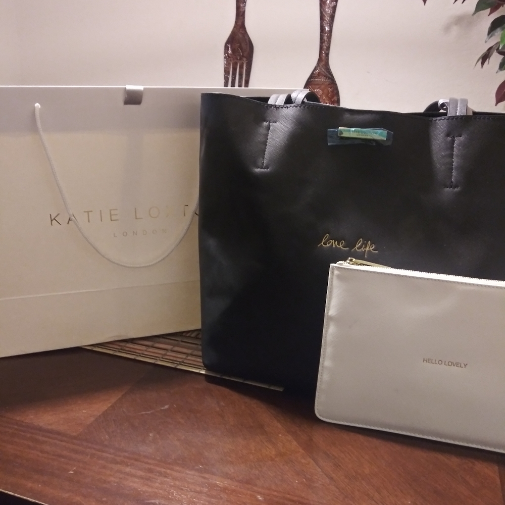 Shoulder bag and makeup purse